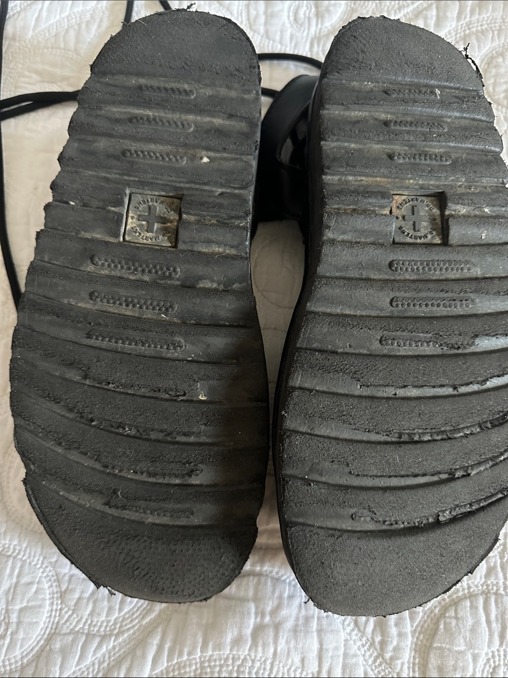Women’s Doc Marten Black Leather Gladiator Sandals - Picture 3 of 5